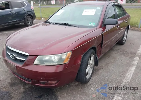 2007 Hyundai Sonata Limited/Se V6 из США, поврежденный, VIN 5NPEU46FX7H201947